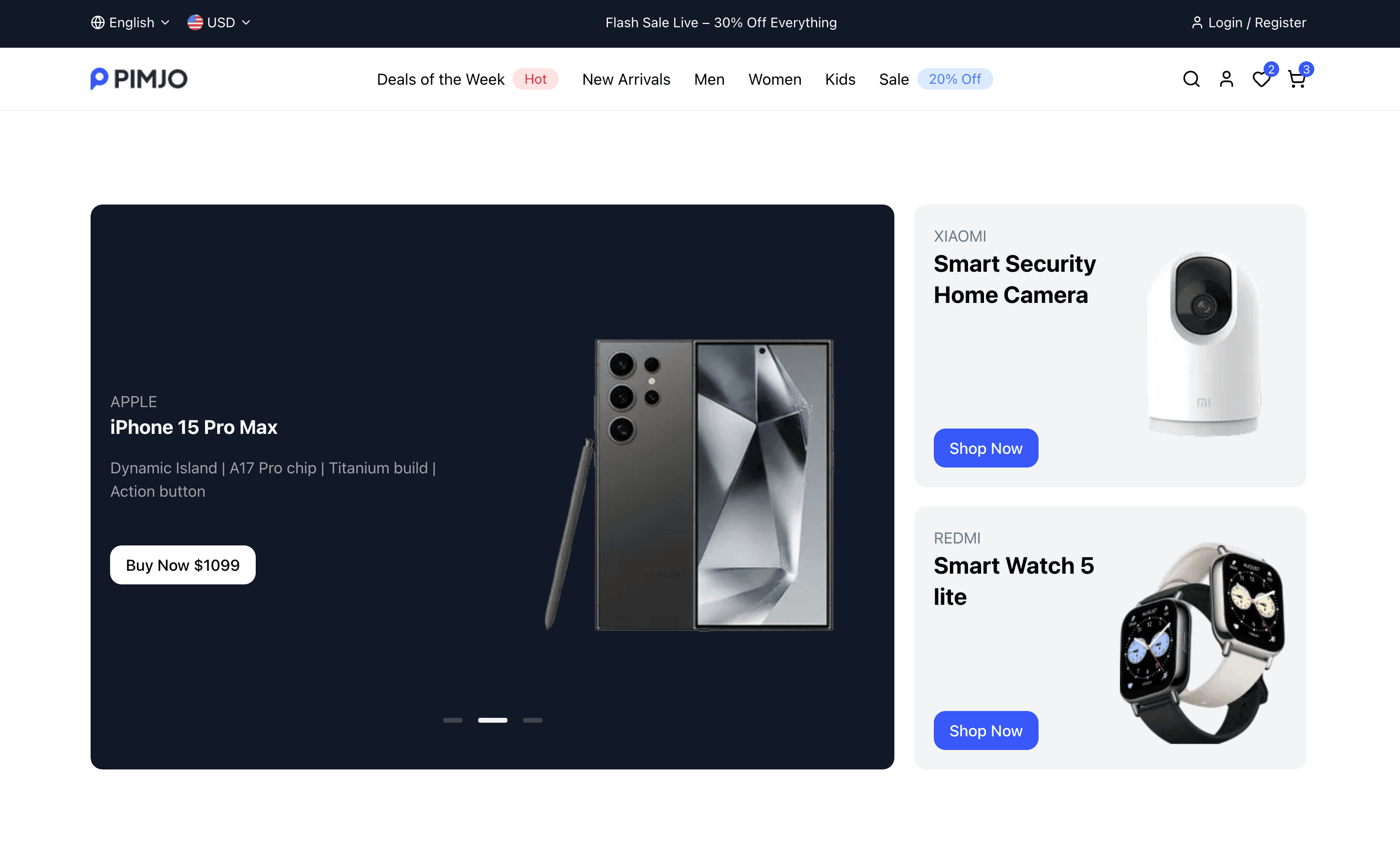 E-Commerce FED25 (Mini E-Commerce Website)