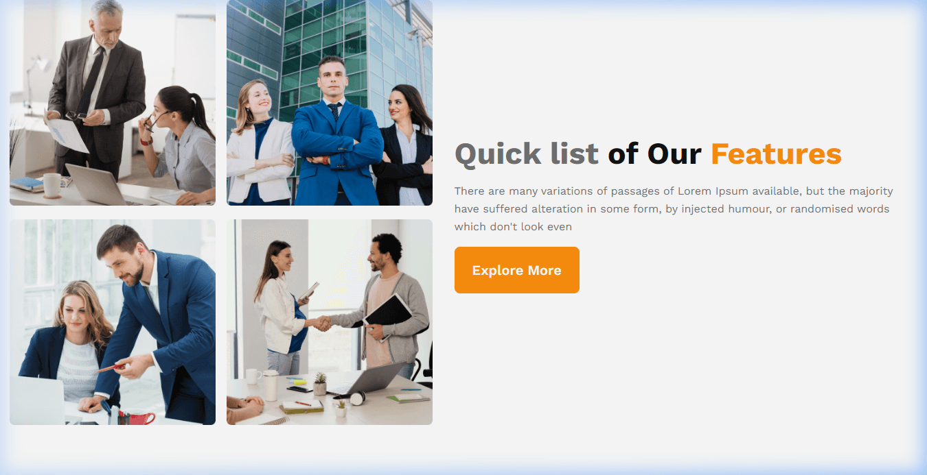 G3 Architects Agency Landing Page screenshot 2
